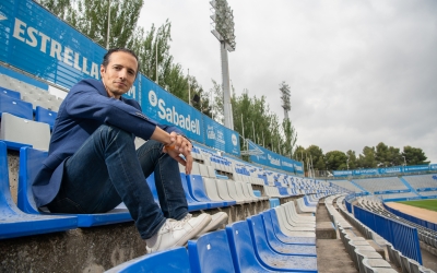 Morilla-Giner, al seient que ocupava de petit a la Nova Creu Alta | Roger Benet